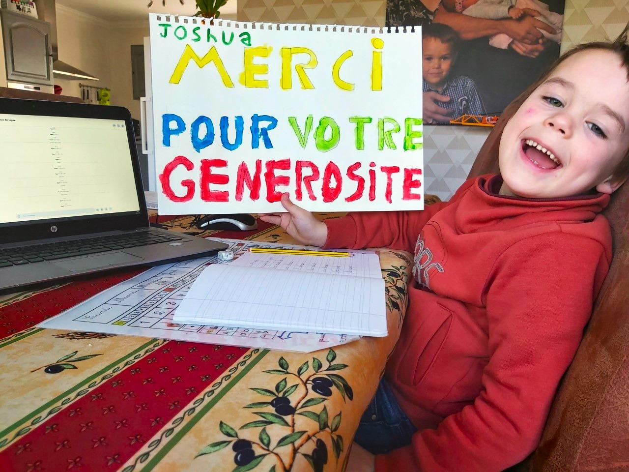 Grâce aux sponsors, L\'asbl ClassContact vient en aide aux enfants malades pour qu\'ils puissent continuer leur scolarité malgré la maladie.