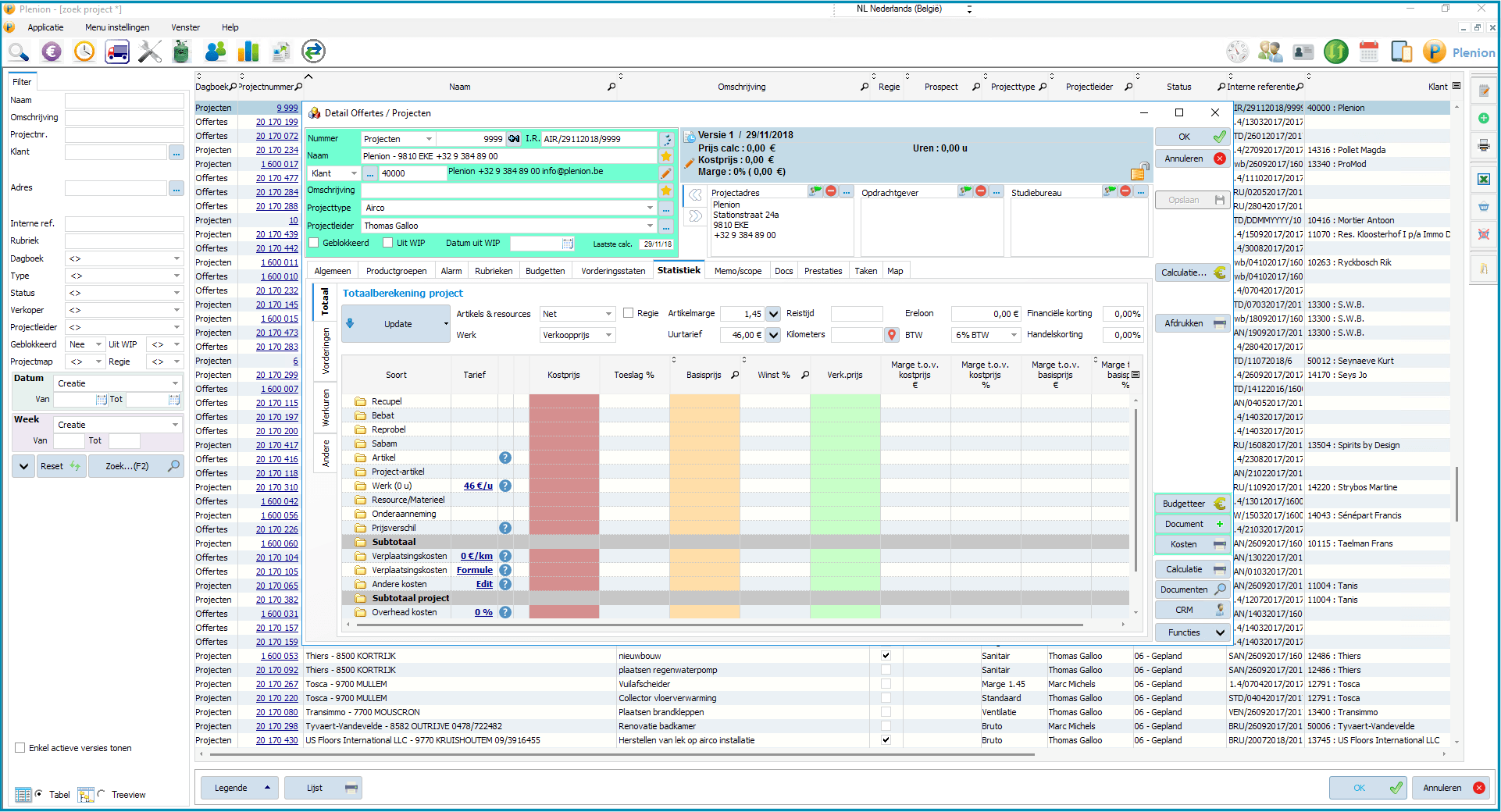 Plenion Projecten Plenion Projecten