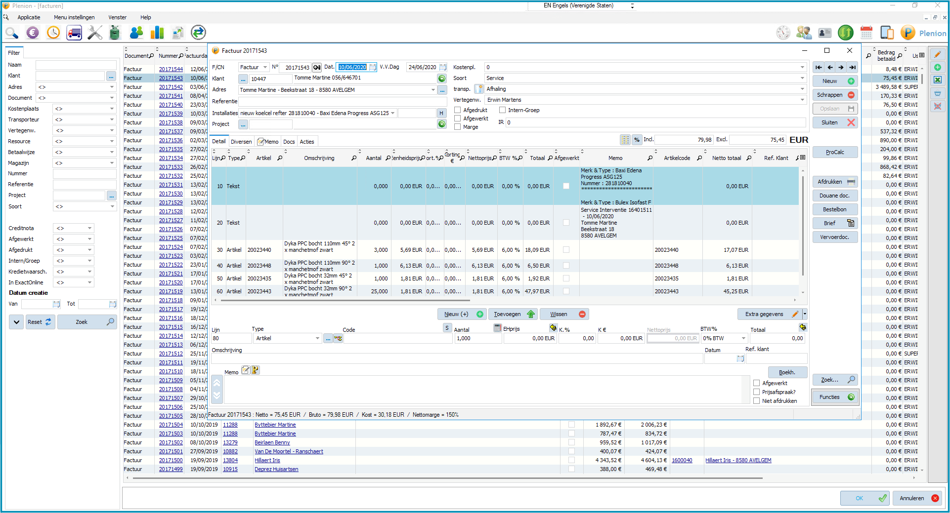 Plenion facturatie software Plenion facturatie software
