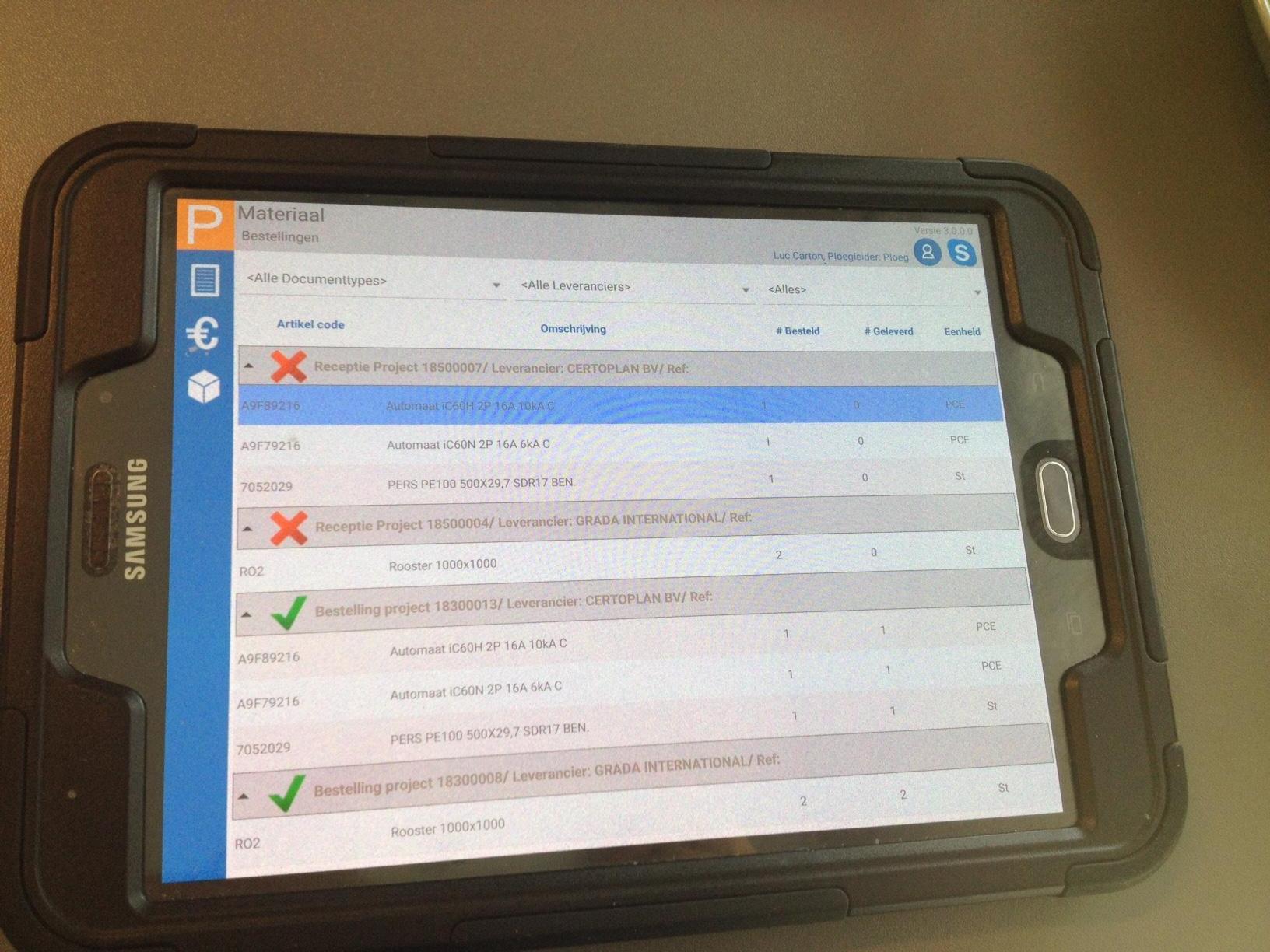 Numérisez votre travail sur le terrain avec myProjectsApp