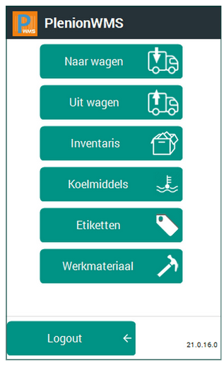 Plenion WMS app