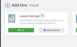 SiteManager - Addons