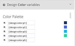 SiteManager - Color Variables